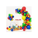 MFM Parti Karışık Renk Zincir Balon Seti