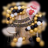 Mfm Parti Pembe Kız Happy Birthday Temalı Folyo Zincir Balon Doğum Günü Seti