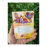 MFM Winx Temalı Davetiye 10 Adet