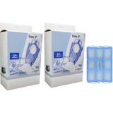 MFS Bosch Siemens Type P Ergomax Uyumlu 2 Kutu Toz Torbası ve 1 Adet Filtre