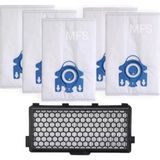 MFS Miele Classic C1 Powerline Uyumlu 5 Adet Toz Torbası ve Hepa Filtre Seti