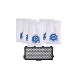 MFS Miele S 8320 Cat Dog Uyumlu 5 Adet Toz Torbası ve Hepa Filtre Seti