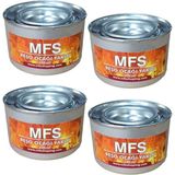MFS Reşo Ocağı Yakıtı Tutuşturucu 200 gr 4 Kutu Osmanlı Ocağı İçin Özel Üretim