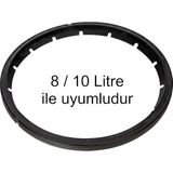 MFS Tefal Uyumlu Acticook / Nutricook / Clipso Chef / Clipso Control Düdüklü Tencere Kapak Lastiği ( 8 ve 10 Litre ile Uyumludur )