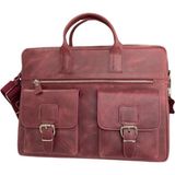 Mft Leather Hakiki Deri Laptop El Çantası | Loreen 2230 - Tiguan Bordo