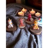 MG Concept Unicorn Kokulu Hediyelik Mum (Doğum Günü, Baby Shower, Yeni Doğan Mevlüt) - Beyaz