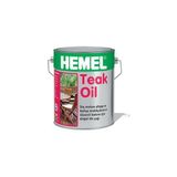 Mg Hemel Teak Oil 1. Sınıf Tik Yağı 5 Litre - 3 Renkli ve Çapa Fenerli