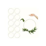 MG HOME 1 ADET 35 CM METAL SADECE ÇEMBER GALVANİZLİ ÇEMBER TEL KASNAK KAPI SÜSÜ DUVAR SÜSÜ DÜŞ KABANI