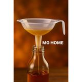 MG HOME 3 Adet Saplı Huni Şeffaf Huni Yağ Doldurma Şişe Doldurma Pratik Huni Sıvı Aktarma Hunisi