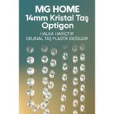 MG HOME HALKASIZ💖 200 Adet Avize Taşı 💖14 Mm Kristal Avize Taşı Kristal Octagon 💖 ORJİNAL Kristal