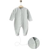 MG Mini Giyim Ayaklı Bebek Tulumu - Yeşil - Yeşil - 62 cm
