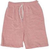 Mg Mini Giyim Çocuklar Için Streç Bel Çizgili Şort - 9 - 10 Yaş - Pembe