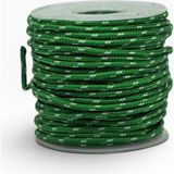 Mg Ropes Bileklik, Outdoor ve Hobi Polyester Paracord Ipi 2.2 mm No:23 20 Metre Çim Yeşili Beyaz - Yeşil - Beyaz