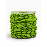 MG ROPES Bileklik, Outdoor ve Hobi Polyester Paracord İpi 2.2 mm No:3 20 Metre Yeşil Siyah