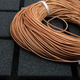 Mg Ropes Bileklik ve Hobi Hakiki Sırım Deri İp Natural 1.5 mm 5 Metre