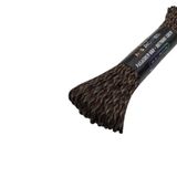 MG ROPES Bileklik ve Outdoor Paracord İp 4 mm 660lb (10 İplikli) Bordo Bej Desenli