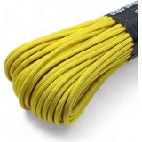 MG ROPES Bileklik ve Outdoor Polyester Paracord İp 4 mm 660 Lb 30 Metre Altın Sarı (10 Çekirdek)