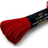 MG ROPES Bileklik ve Outdoor Polyester Paracord İp 4 mm 660 Lb 30 Metre Kırmızı (10 Çekirdek)