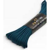 Mg Ropes Bileklik ve Outdoor Polyester Paracord Ip 4 mm 660 Lb 30 Metre Parlament Mavi Siyah Desen (10 Çekirdek) - Parliament Mavisi