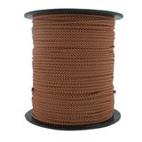 Mg Ropes Bileklik,Outdoor 4 mm Paracord İp No:57 30 Metre Turuncu Siyah Desenli