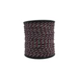 Mg Ropes Bileklik,Outdoor 4 mm Paracord İp No:98 10 Metre Bordo Gri Desenli