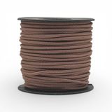 MG ROPES Bileklik,Outdoor ve Hobi Paracord İp 660 lb 2 mm No:6 30 Metre Makara Açık Kahve