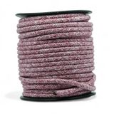 Mg Ropes Çanta,Tasma,Takı Yapımı 5 mm Tress Kordon İp 20 Metre Fuşya Renk