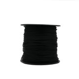 Mg Ropes Paraşüt İp, Bileklik, Tesbih ve Hobi İpi 1 mm 100 Metre Makara Siyah