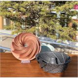 Mg Rüzgar Gülü Kek Kalıbı Döküm Granit Kek Kalıbı 24 cm