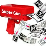 Mg Store Super Money Gun - Para Dolar Saçma Para Atma Tabancası