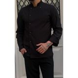 MG UNIFORM Classic Likralı Kumaş Şef Ceketi-Aşçı Ceketi