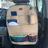MG ZS EV Deri Koltuk Arkası Düzenleyici Koruyucu Bej 1 Adet ŞHN