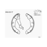 Mga 54117 Kampana Balata Levyelı 42MM Kangoo Kc0-1 Fc0-1 98-08 Büyük Tip 7701208063