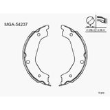Mga-54237 El Fren Balata ( Kıa: Sorento 02 - 10)