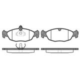 MGA 55182 Fren Balatası Ön Astra F 91- Vectra A 88- Corsa A 82- Corsa B 93- Combo 93-01 Tigra A 94- / Lanos 97- Nexıa 96- / Xj6 75-