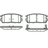 Mga 55337 | Balata Fren Arka-(Chevrolet: Captiva 07 > 12 / O