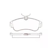 MGA 55474 Fren Balatası Ön Primera P11 96-02 Almera 00- Altı Oval Tıp