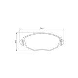 Mga-55631 Ön Fren Disk Balata ( Ford : Mondeo 01- )
