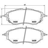 Mga 55713 Fren Balatası Ön Subaru Forester 2013>-Subaru Legacy Iv 2005>2014 Subaru Outback 2014> 26296Ag010