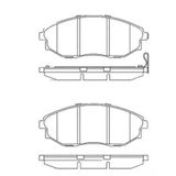 Mga 55741 Fren Balatası Ön Chevrolet Epica 2.0 D 2006>2010 96475027