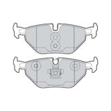 MGA 56207 Fren Balatası Arka 75 Mg Zt / 9-5 / Bmw 3 E46 Bmw Z3 Bmw Z4 E85 / Mg6