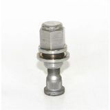Mga 77108 Bijon Komple Saplama Somun Takım Mitsubishi Carısma Saplama Ø 19 M12×1.50 B 28 L 41 H 45 D1 Ø 14 Freze Somunu Aa21 M12×1.50 B 37 H 37 Dc 29