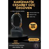 MGA DOĞAL TAŞ Kaplan Gözü Taşı Bileklik Kaplan Gözü Taşı Hematit Taşı Oniks Taşı Bileklik