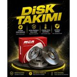 Mga Nissan Xtrail Ön Fren Disk Takımı 7 Koltuklu (2014-2021)