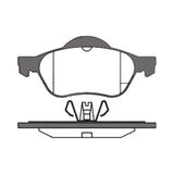 Mga Ön Fren Disk Balata Wva 23215 24535 Renault Megane II Laguna II 2005 Ym Mga 55154