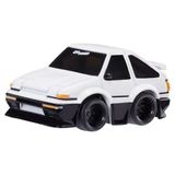 MGAE CarTuned JDM Seri 1 1985-87 Sprinter Trueno GT-Apex AE86, Siyah Beyaz, Diecast Metal Oyuncak Araba, Koleksiyon