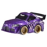 MGAE CarTuned JDM Seri 1 2022 Toyota GR Supra, Mor, Diecast Metal Oyuncak Araba, Koleksiyon Figürü