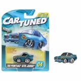MGAE CarTuned S3 1969 Pontiac GTO Judge, Mavi Muscle Araba, Diecast Metal Gövde, Koleksiyon Arabası