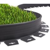 Mgf Antrasit 25mt. Plastik Çim Ayırıcı Sınırlayıcı Bordür Ayraç
