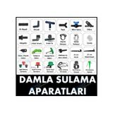 Mgf Damla Sulama Ek Parçaları Damlama Aparatları Ve Bahçe Hortumu